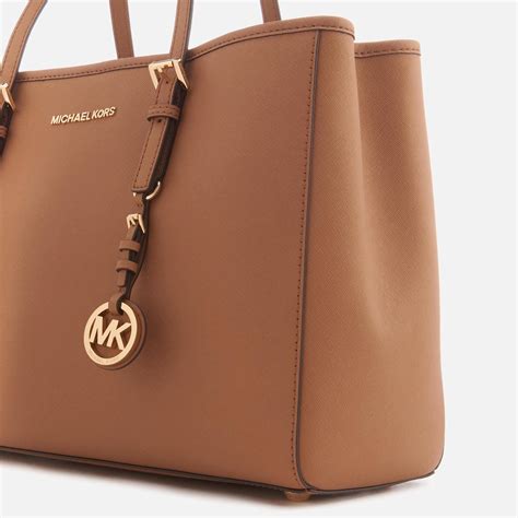 michael kors travel tote with zipper|michael kors large travel tote.